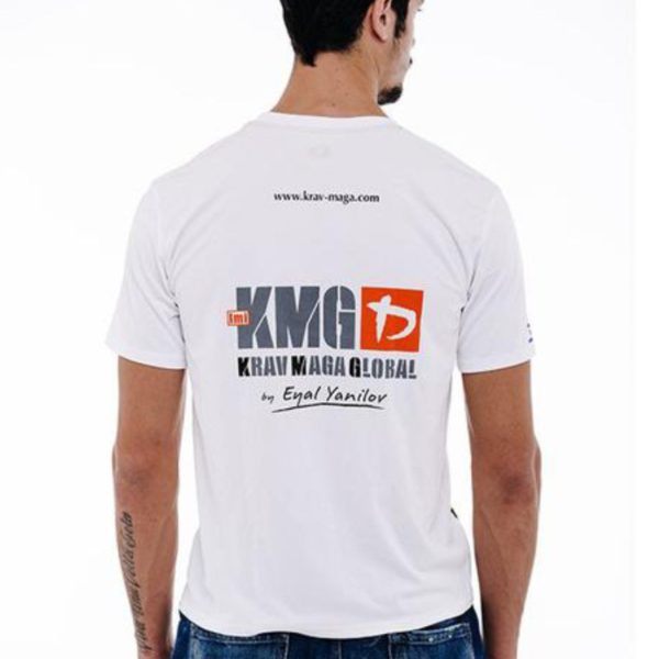 Das offizielle KMG Krav Maga T-Shirt aus kühlender Funktionsfaser.