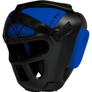 RDX Krav Maga Kopfschutz blau